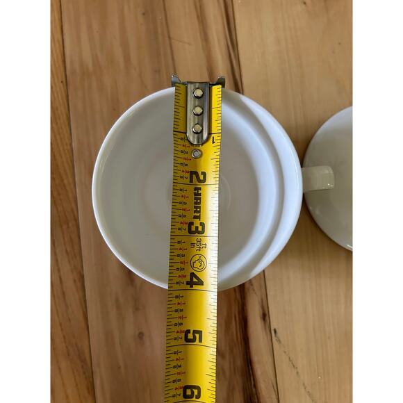 New Tea Forte Cup White Ceramic Cafe Tea Cup w/ Hole in Lid - Picture 6 of 10